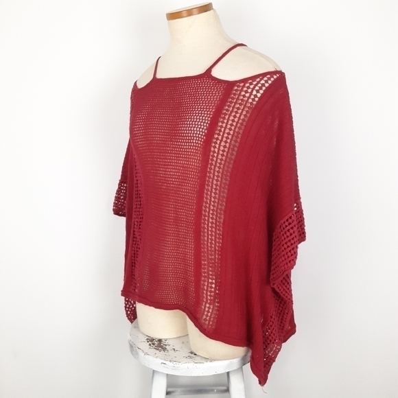 Free People Echo Open Stitch Knit Top Size Small - Picture 3 of 10